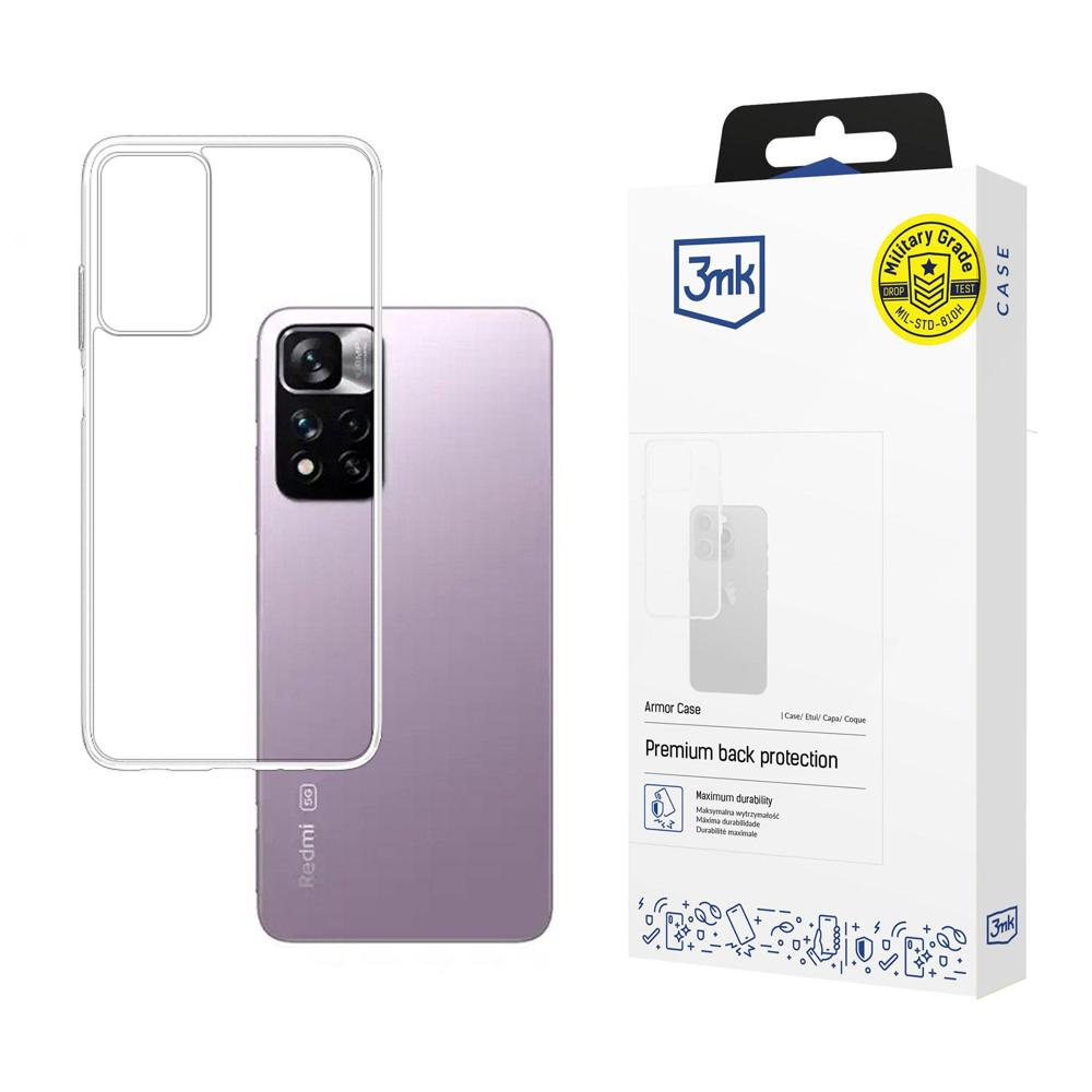 3mk Armor Case for Xiaomi Redmi Note 11 5G - Transparent_0