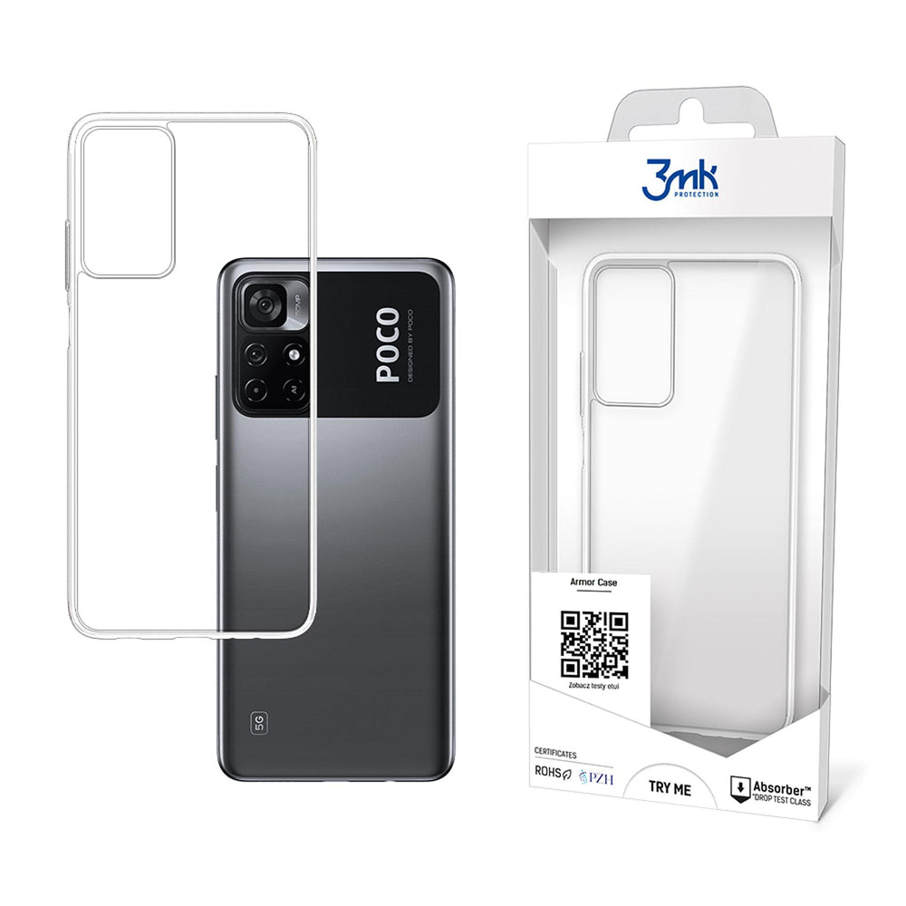 3mk Armor Case for Xiaomi Redmi Note 11S 5G / Xiaomi Poco M4 Pro 5G - Transparent_0