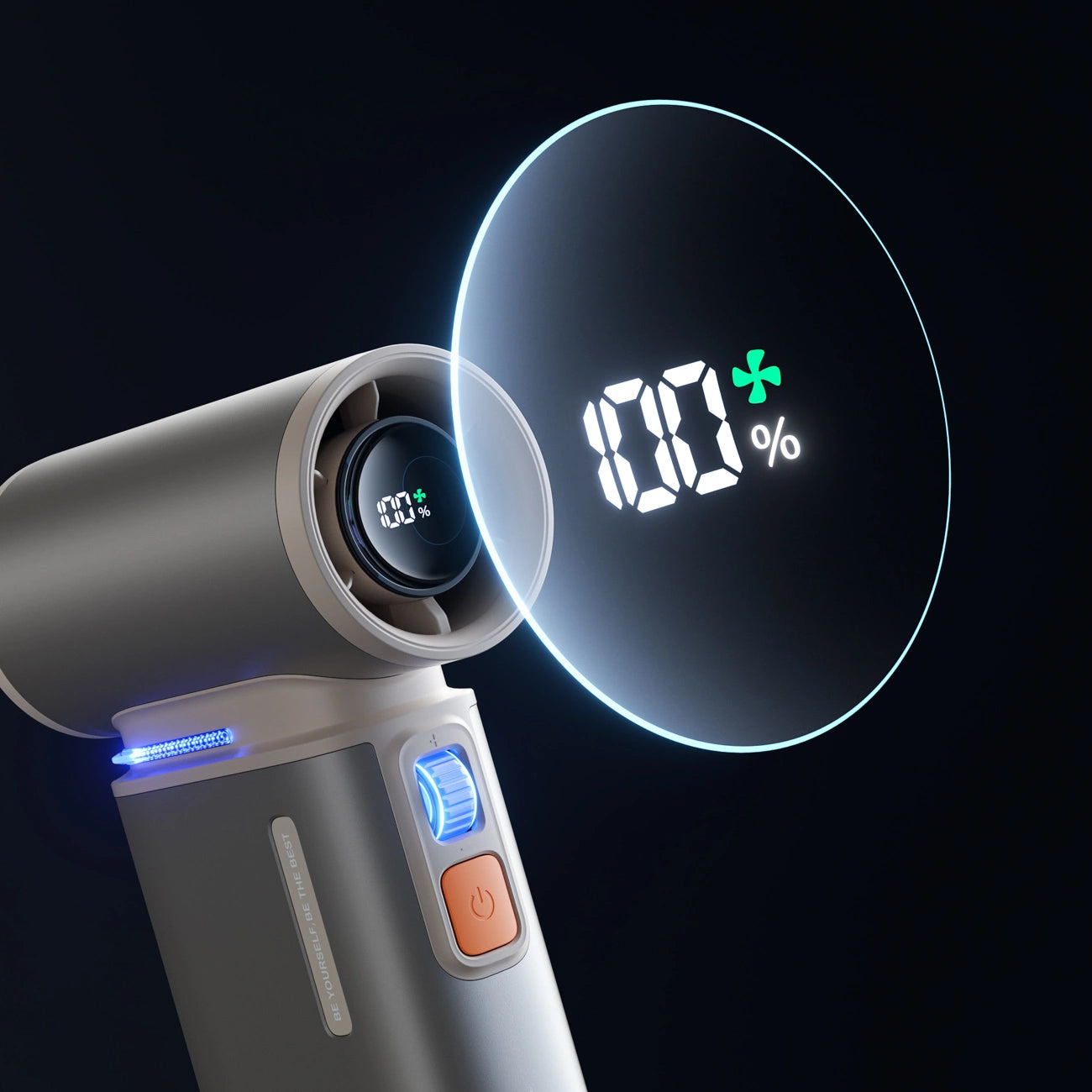 Jisulife Handheld Fan Ultra1 FA55 Portable USB Fan - Dark Gray_8