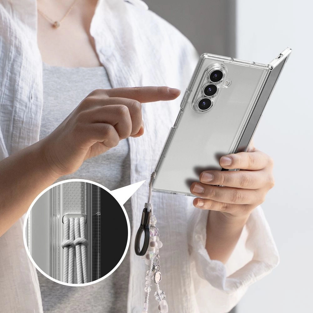 Ringke Fusion Case for Samsung Galaxy Z Fold 7 - Transparent_7