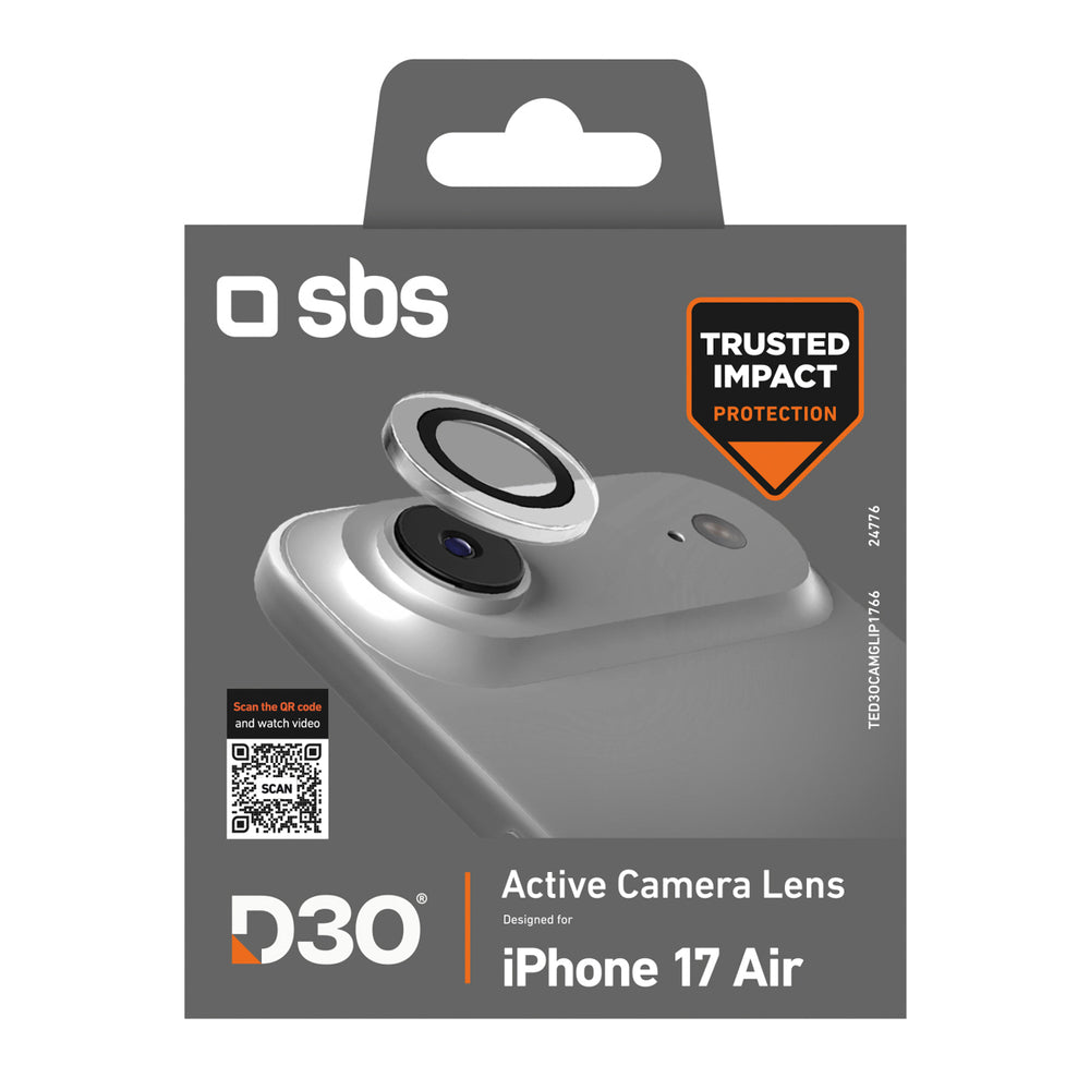 SBS Camera Glass lens protector with D3O technology for iPhone 17 Air_1