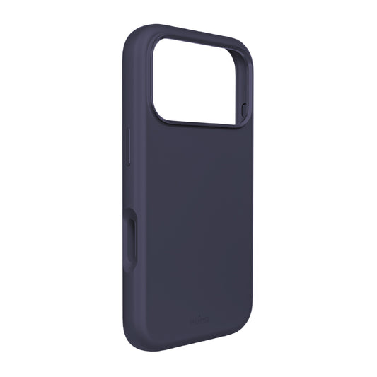 Pure Icon Mag Pro Liquid Silicone Case for iPhone 17 Pro Max, MagSafe Compatible, with Camera Protection and Aluminum Buttons - Dark Blue_0