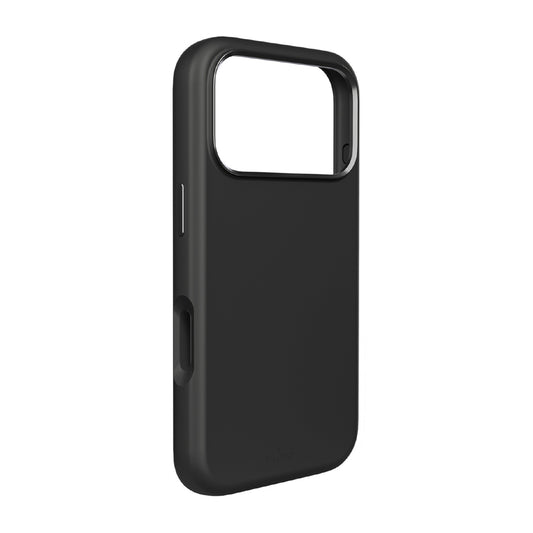 Pure Icon Mag Pro Liquid Silicone Case for iPhone 17 Pro, MagSafe Compatible, with Camera Protection and Aluminum Buttons - Black_0