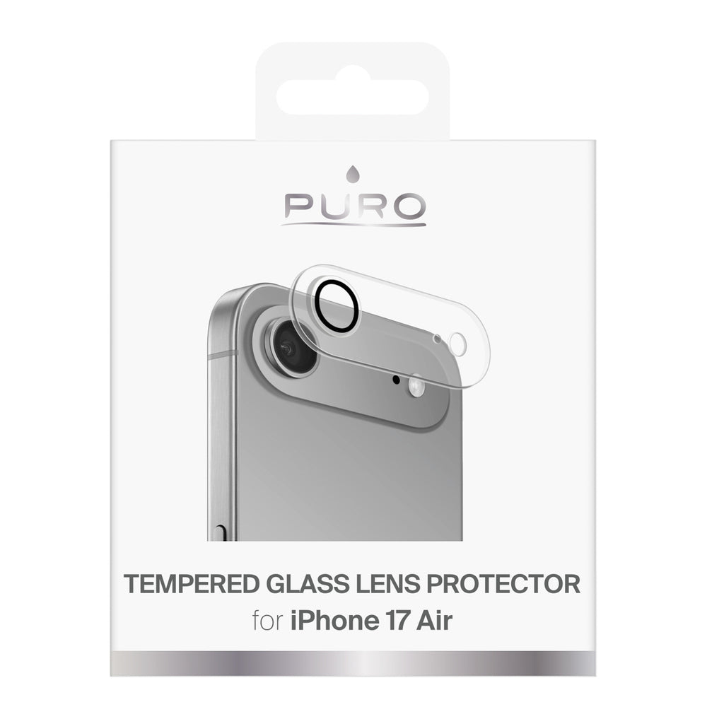 Puro Camera Standard Tempered Glass for iPhone 17 Air for the camera island and lens_1