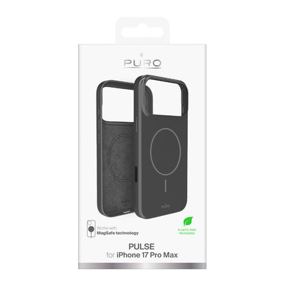 Puro Pulse Protective Case for iPhone 17 Pro Max Polycarbonate - Gray_1