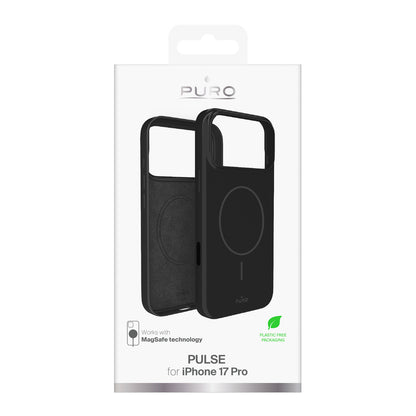 Puro Pulse Protective Case for iPhone 17 Pro Polycarbonate - Black_1