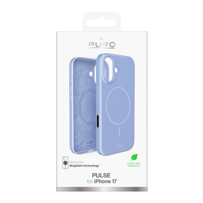 Puro Pulse iPhone 17 polycarbonate protective case - blue_1