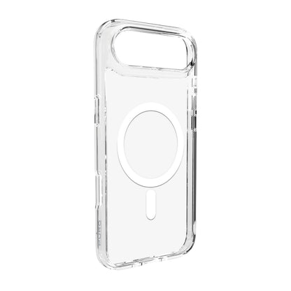 Puro Lite Mag TPU+PC Case Compatible with MagSafe for iPhone 17 Air - Transparent with White Ring_0