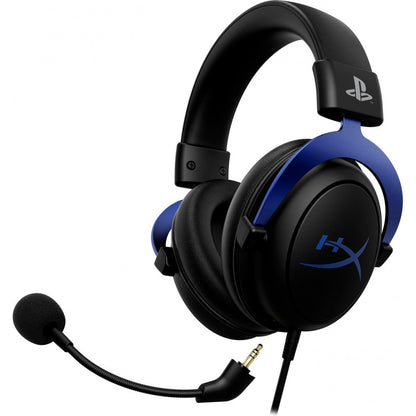 Headset HP HyperX Cloud Preto PS5 Oficial Azul