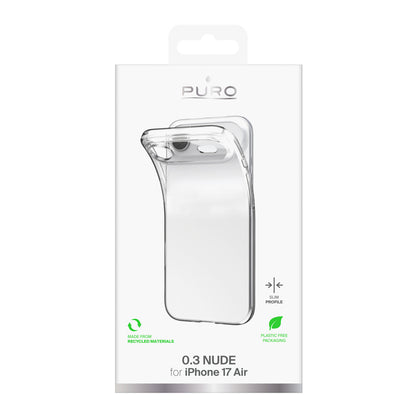 Puro 0.3 Nude Ultra-Slim TPU Case for iPhone 17 Air - Transparent_1