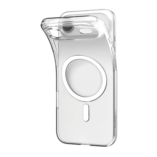 Puro 0.3 MAG Ultra-Slim TPU Case Compatible with MagSafe for iPhone 17 Air - Transparent_0