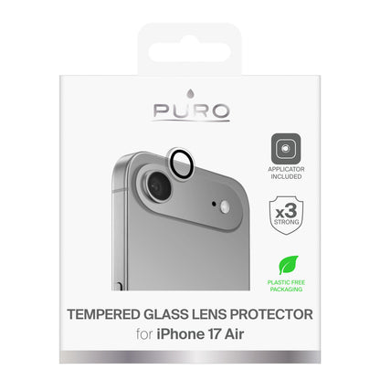 Puro Individual Tempered Glass Lens Screen Protector for iPhone 17 Air_1