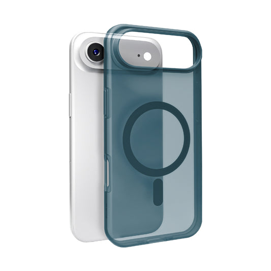 Puro Daylight Magsafe Compatible Silicone Case for iPhone 17 Air - Translucent Turquoise_0