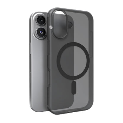 Puro Daylight Magsafe Compatible Silicone Case for iPhone 17 - Translucent Black_0