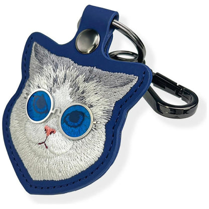 Nimmy Glasses Cool Cat Tracker Case - Blue_4