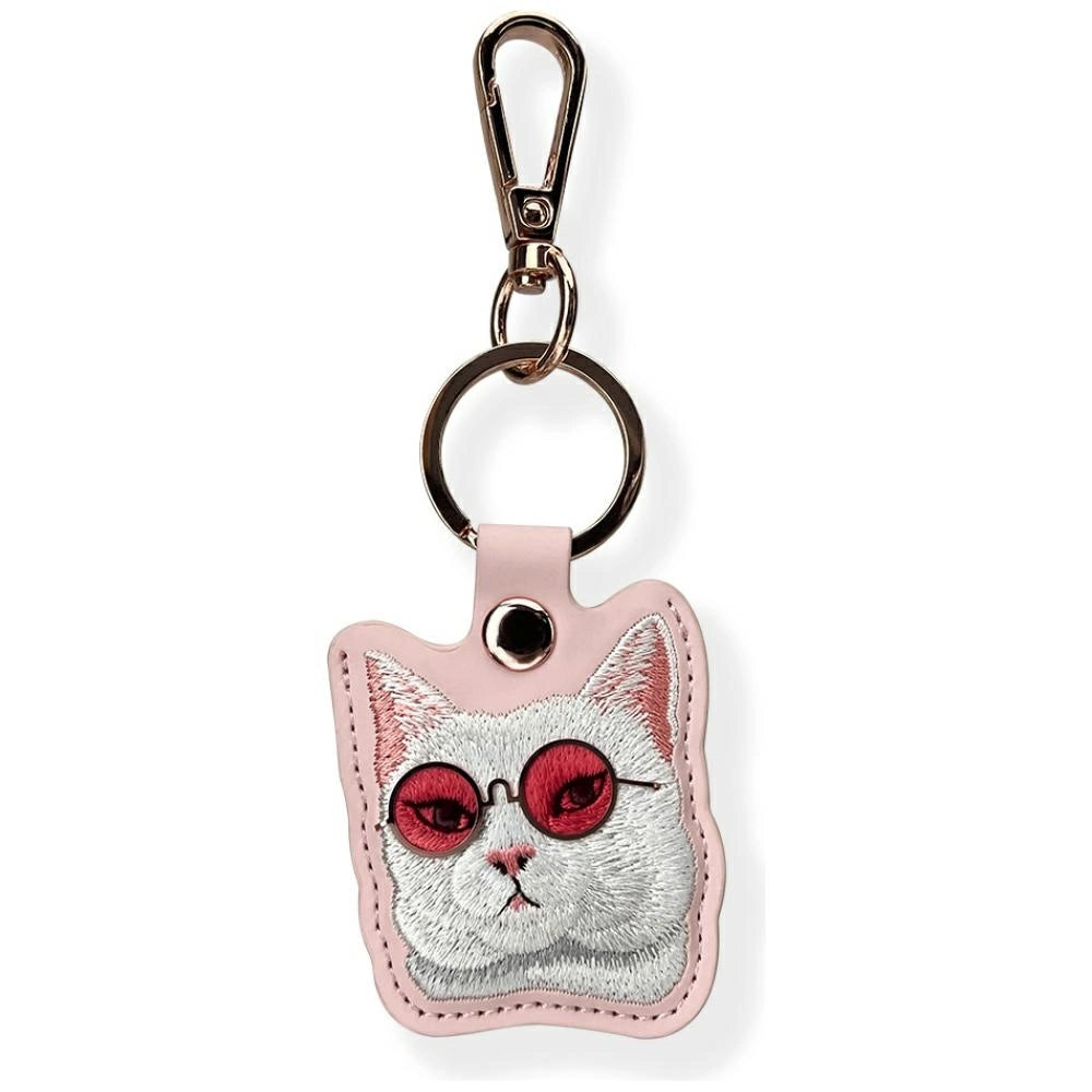 Nimmy Glasses Cool Cat Tracker Case - Pink_0