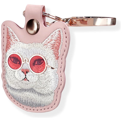 Nimmy Glasses Cool Cat Tracker Case - Pink_2