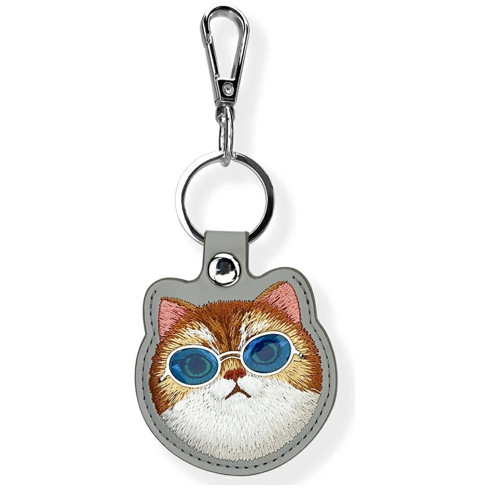 Nimmy Glasses Cool Cat Tracker Case - Gray_0