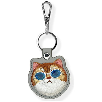 Nimmy Glasses Cool Cat Tracker Case - Gray_0