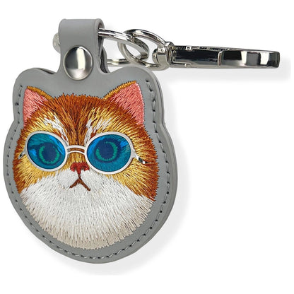 Nimmy Glasses Cool Cat Tracker Case - Gray_2