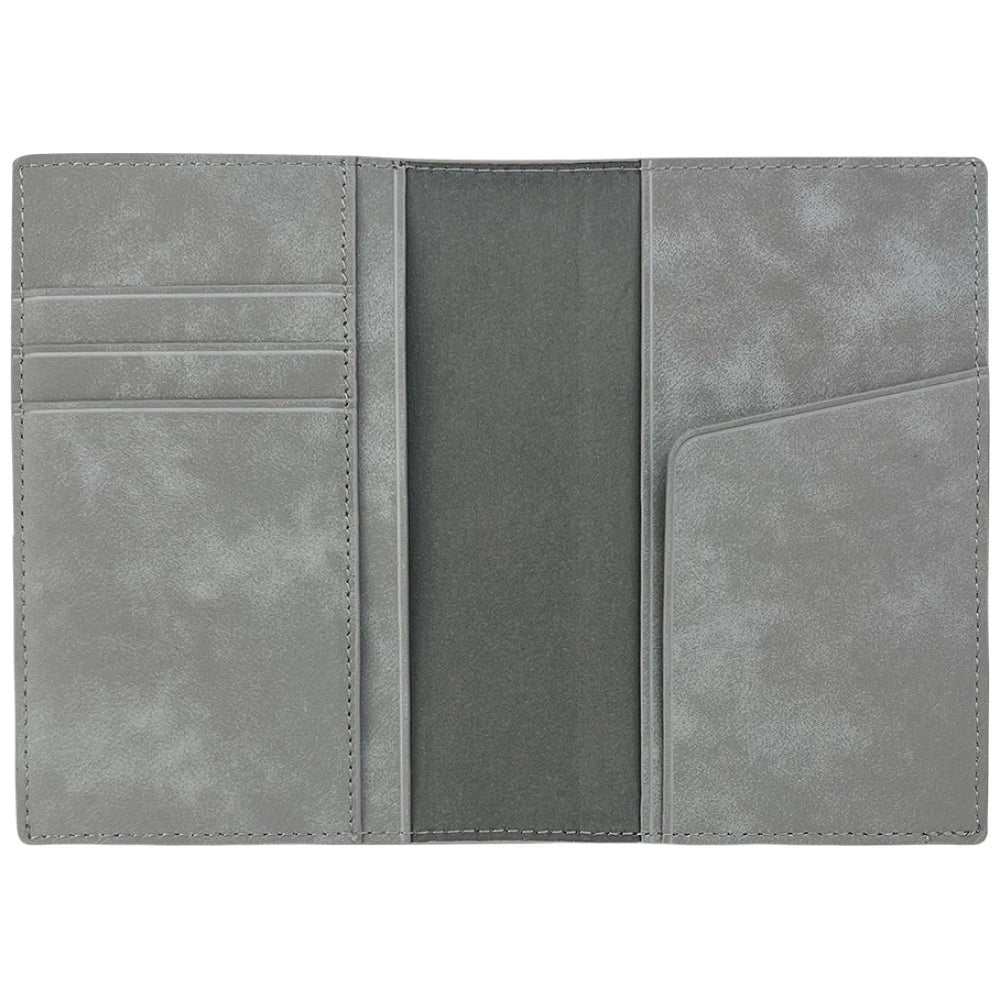 Nimmy Raptor Lion Passport/Wallet Case - Gray_3