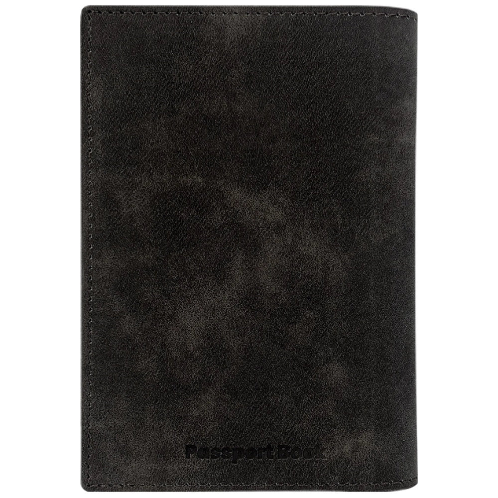 Nimmy Raptor Wolf Passport/Wallet Case - Brown_1