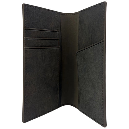 Nimmy Raptor Wolf Passport/Wallet Case - Brown_2