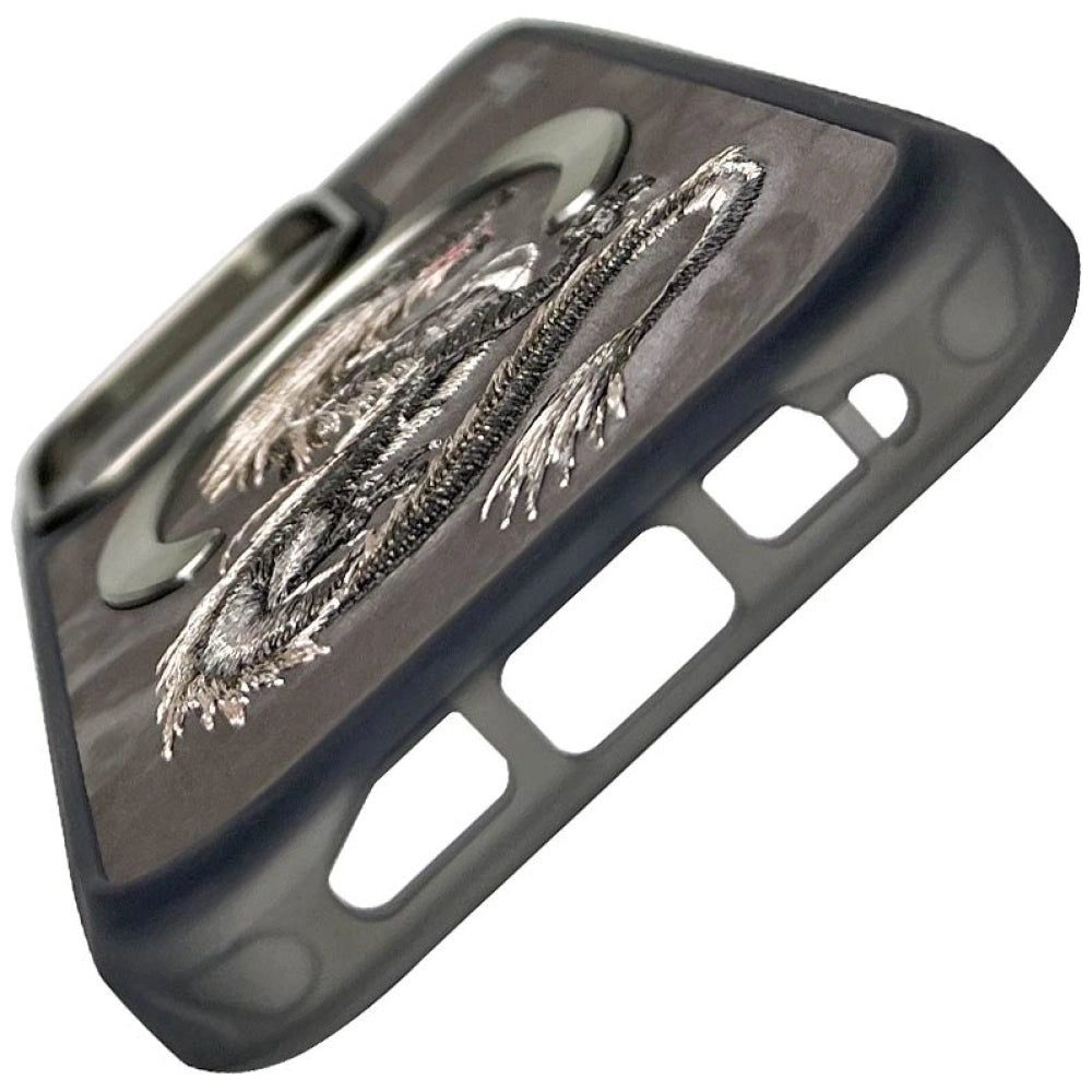 Nimmy Dragon MagSafe Case for iPhone 16 Pro Max - Gray_6