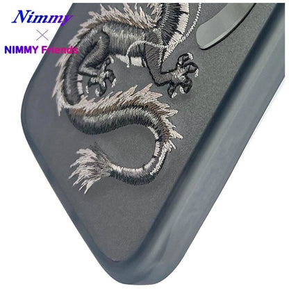 Nimmy Dragon MagSafe iPhone 16 Case - Gray_10