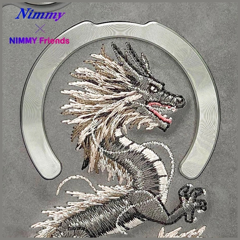 Nimmy Dragon MagSafe iPhone 16 Case - Gray_7
