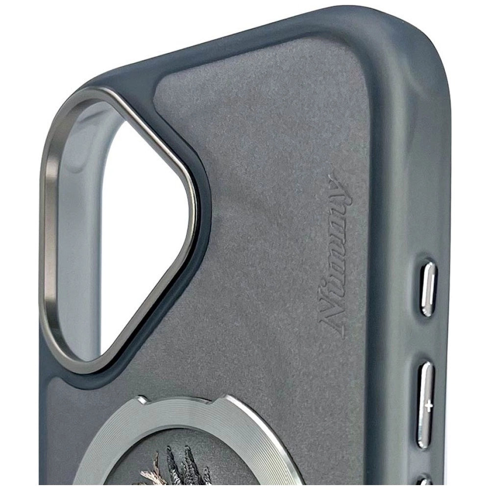 Nimmy Dragon MagSafe iPhone 16 Case - Gray_8