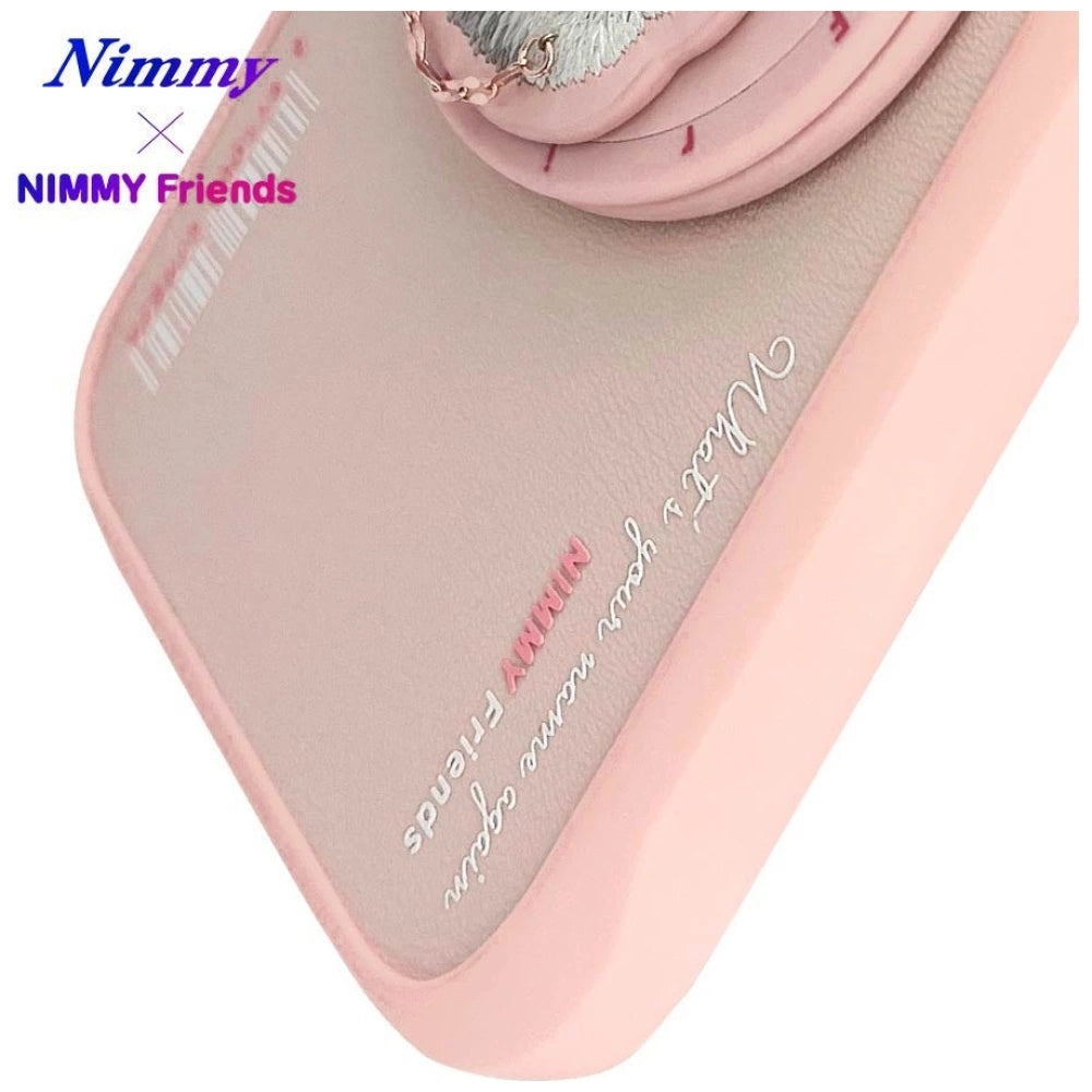 Nimmy Glasses Cool Cat MagSafe Case for iPhone 16 - Pink_10