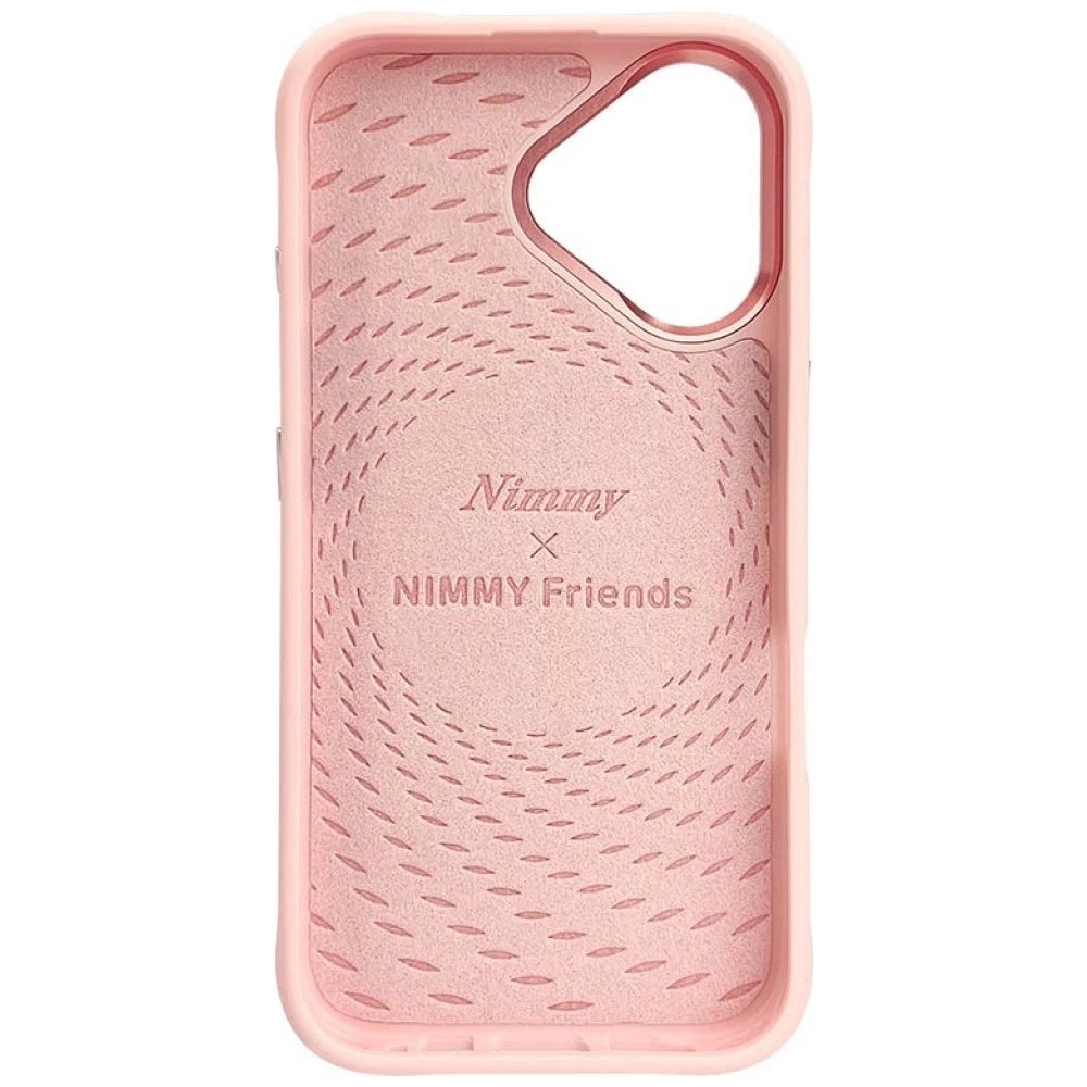 Nimmy Glasses Cool Cat MagSafe Case for iPhone 16 - Pink_2