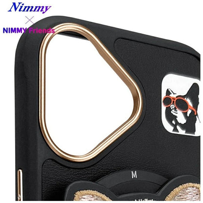 Nimmy Glasses Cool nag MagSafe case for iPhone 16 - black_9