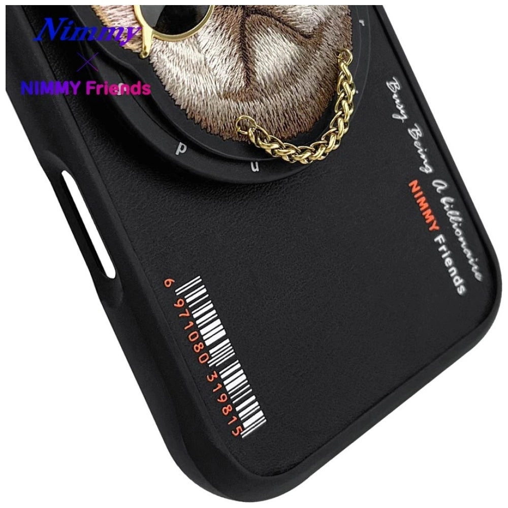 Nimmy Glasses Cool nag MagSafe case for iPhone 16 - black_11