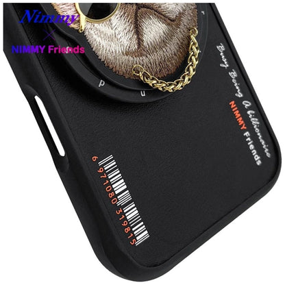 Nimmy Glasses Cool nag MagSafe case for iPhone 16 - black_11