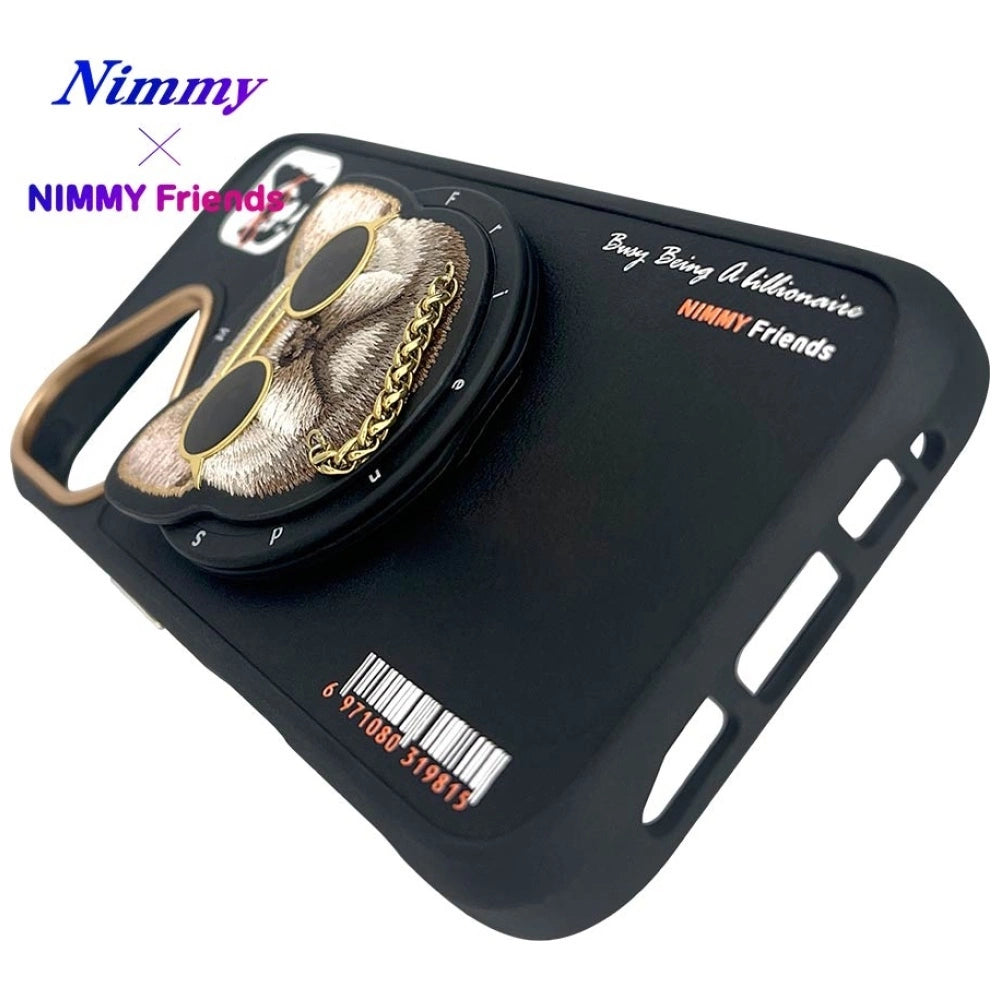 Nimmy Glasses Cool nag MagSafe case for iPhone 16 - black_12