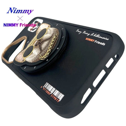 Nimmy Glasses Cool nag MagSafe case for iPhone 16 - black_12
