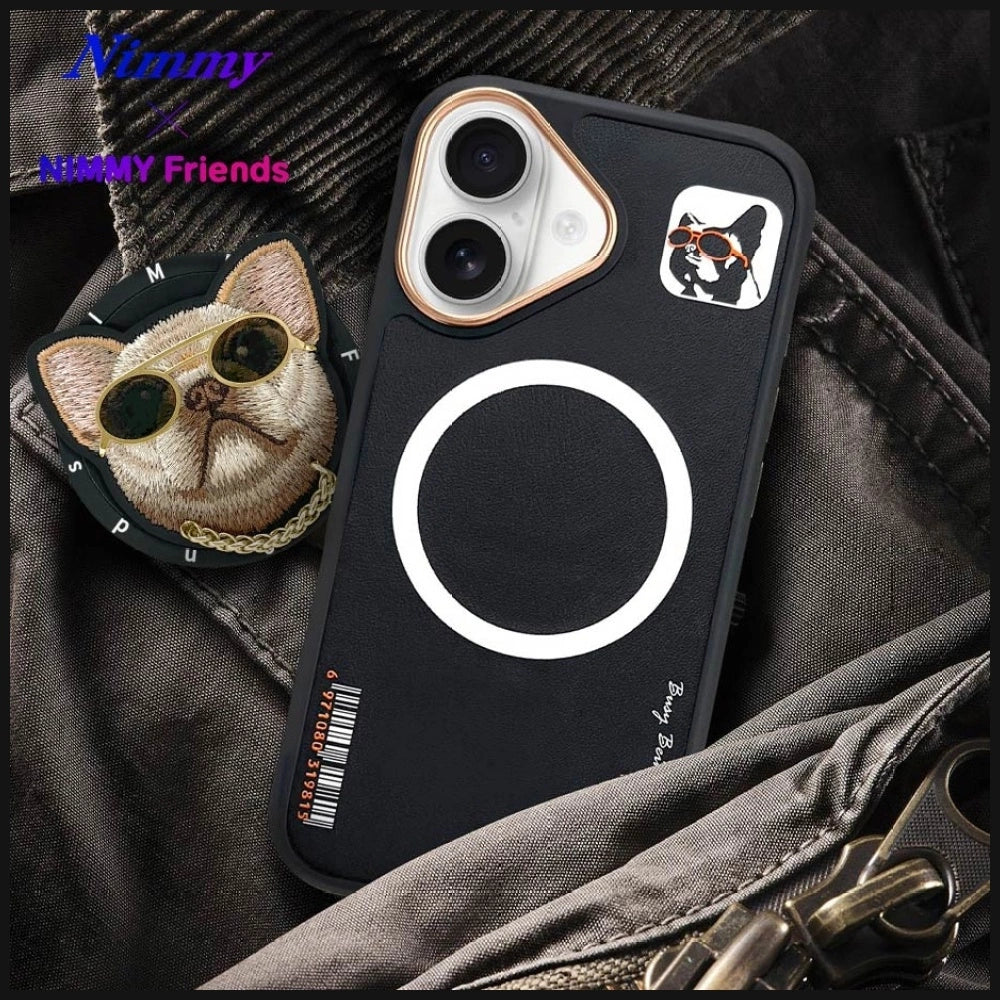 Nimmy Glasses Cool nag MagSafe case for iPhone 16 - black_15