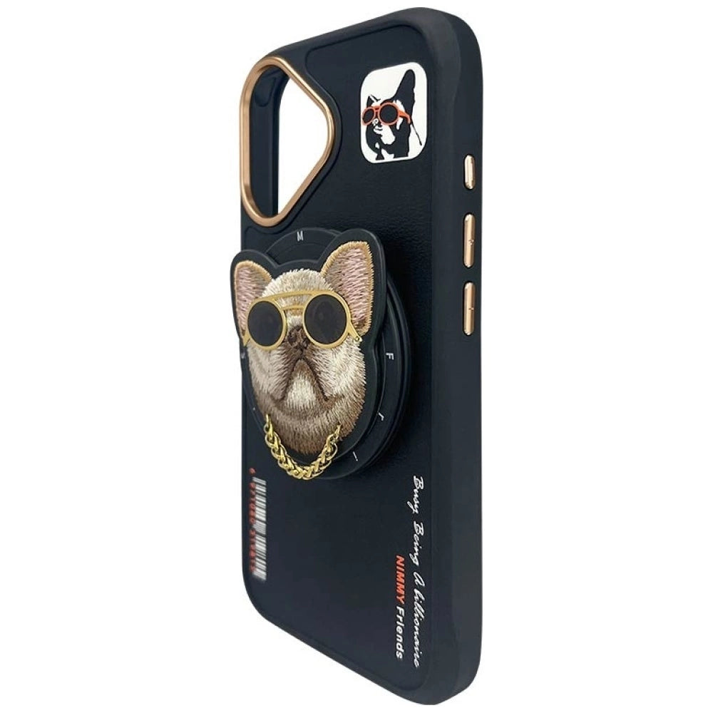 Nimmy Glasses Cool nag MagSafe case for iPhone 16 - black_3
