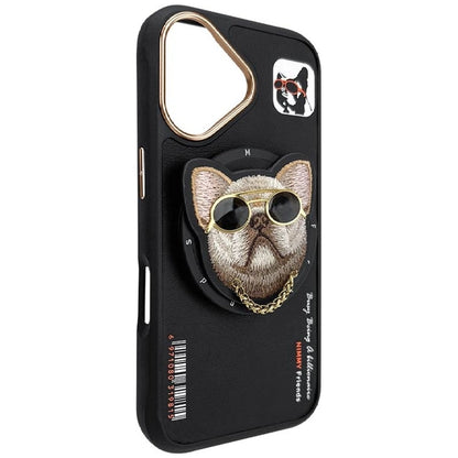 Nimmy Glasses Cool nag MagSafe case for iPhone 16 - black_4