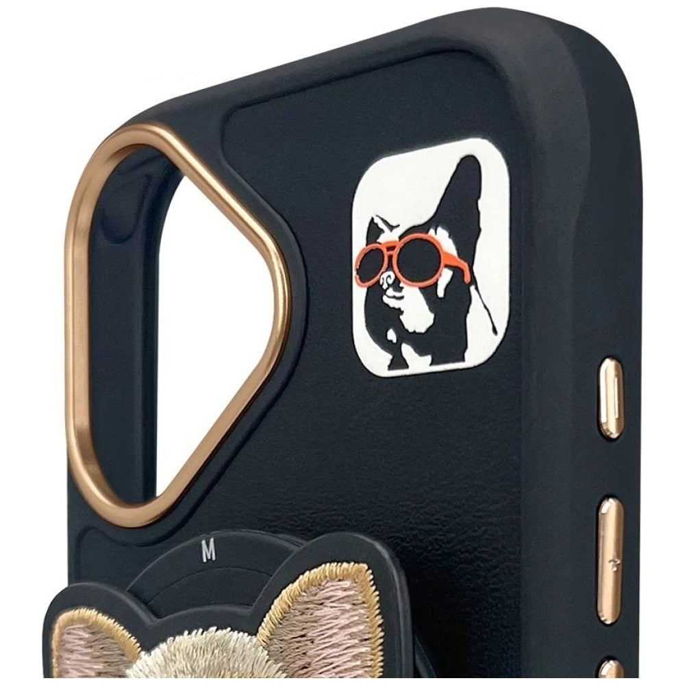 Nimmy Glasses Cool nag MagSafe case for iPhone 16 - black_8