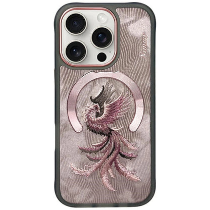 Nimmy Magnetic Fantasy Animal MagSafe Case for iPhone 16 Pro Max Rose Gold_0