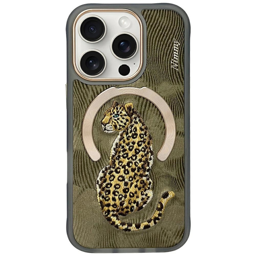 Nimmy Magnetic Fantasy Animal MagSafe Case for iPhone 16 Pro Max - Gold_0