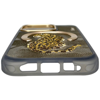 Nimmy Magnetic Fantasy Animal MagSafe Case for iPhone 16 Pro Max - Gold_3
