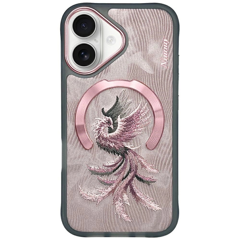 Nimmy Magnetic Fantasy Animal MagSafe iPhone 16 Case - Rose Gold_0