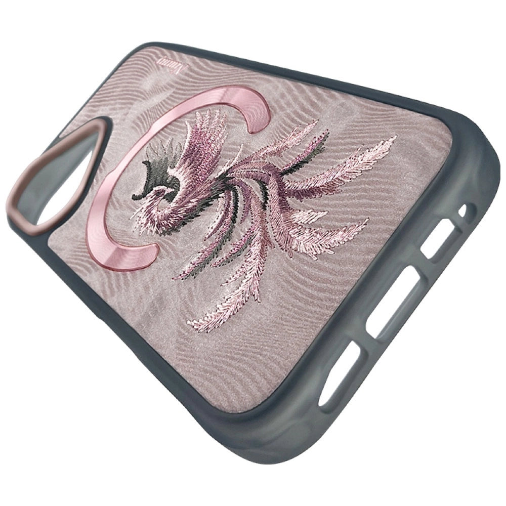 Nimmy Magnetic Fantasy Animal MagSafe iPhone 16 Case - Rose Gold_3