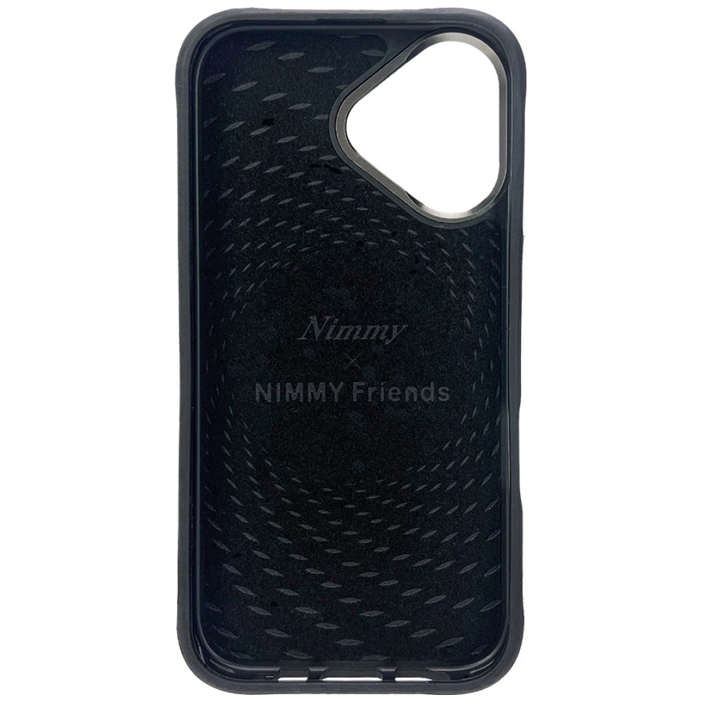 Nimmy Magnetic fashion cute pet MagSafe case for iPhone 16 - black_4