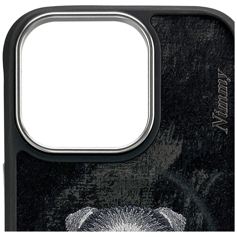 Nimmy Magnetic fashion cute pet MagSafe case for iPhone 16 Pro - black_2
