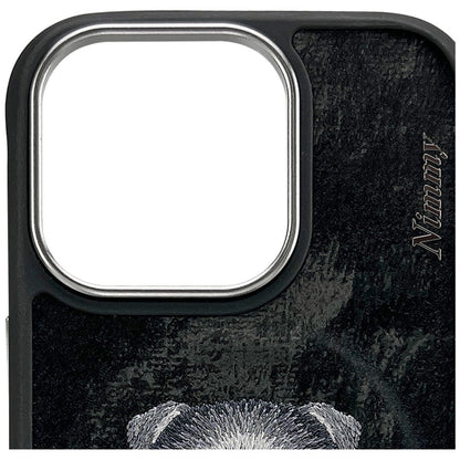 Nimmy Magnetic fashion cute pet MagSafe case for iPhone 16 Pro - black_2